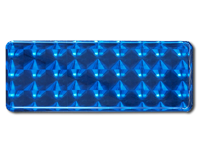 Kinderwagenschild spezial Blau 300 mm